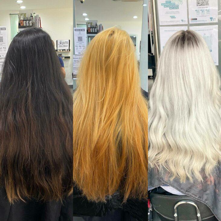 How to Fix Orange Hair After Bleaching At Home - Blonde Help